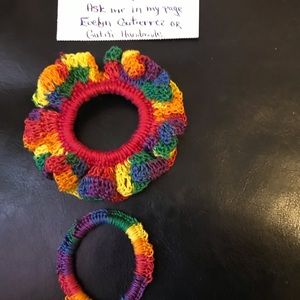 Scrunchies for mom and girls